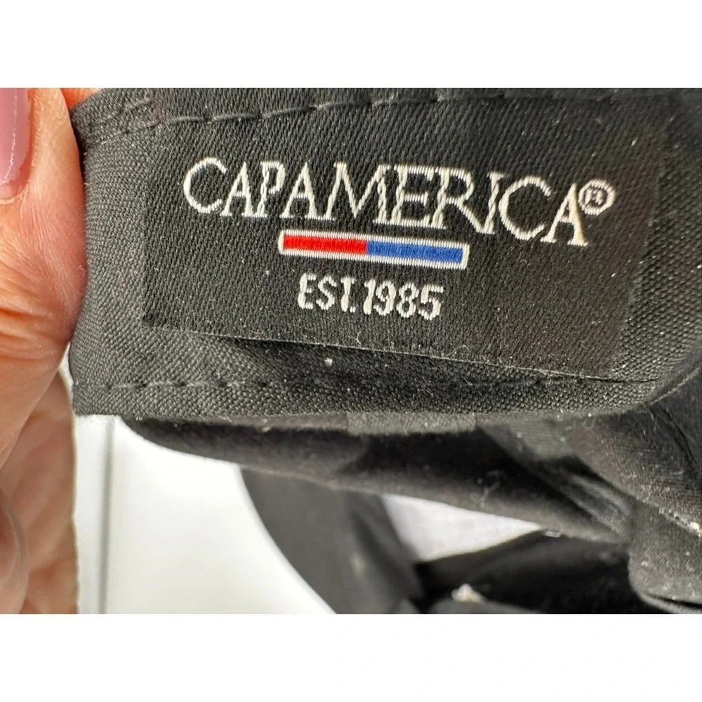 Mercedes-Benz of Pompano Black Baseball Cap Hat Logo Cap America Adjustable